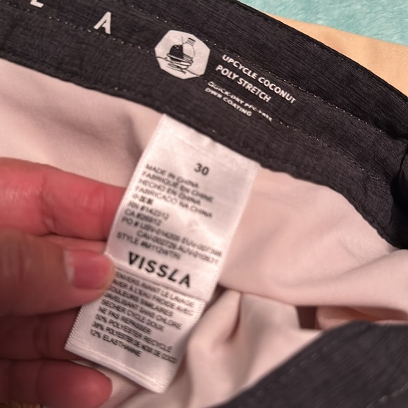 Vissla upcycle coconut poly stretch short - Picture 10 of 10